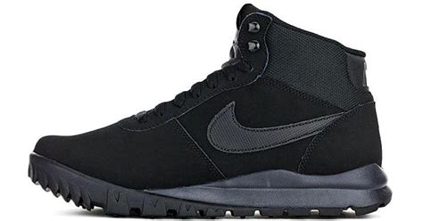 Nike Hoodland Suede Triple Black for Sale 